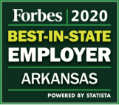 Forbes 2020 - Best-in-state Employer -Arkansas