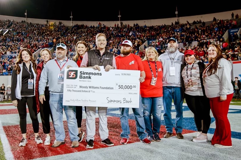 Simmons Bank Cheers on Liberty Bowl, Supports Gold Star Families