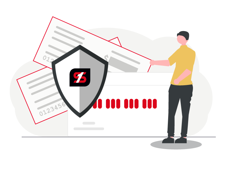 illustration of secure methods of payment