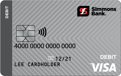 Gray Debit Card