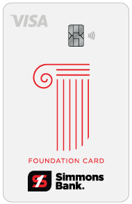 Simmons Bank Foundation credit card